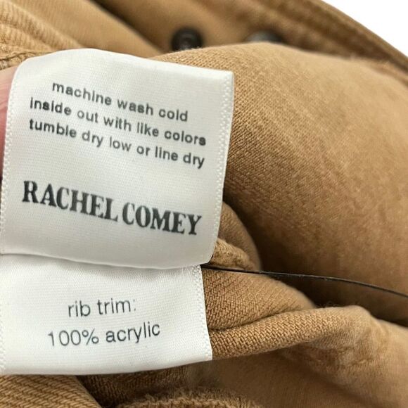 Rachel Comey Crossover Cropped Pants Brown Drop Crotch High Rise Women’s Size 0 - Picture 9 of 14